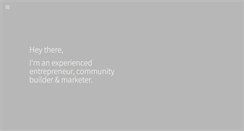 Desktop Screenshot of andrewzarick.com